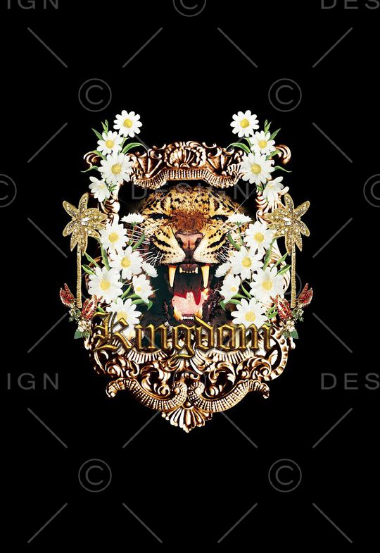 潮流时尚印花华亿平台图片