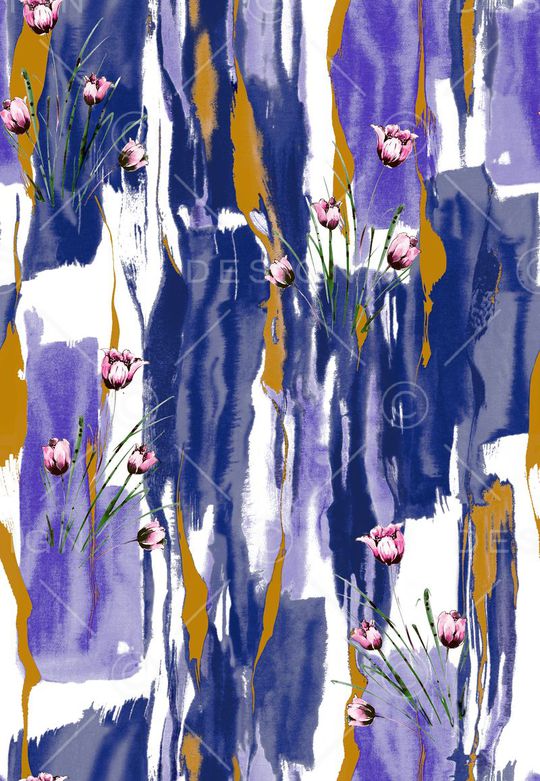 抽象印花华亿平台图片