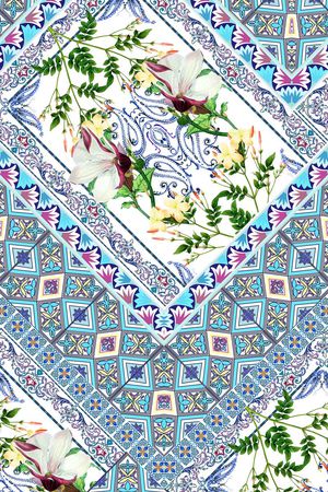 民族风印花华亿平台图片