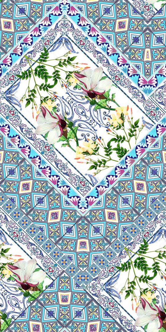 民族风印花华亿平台图片