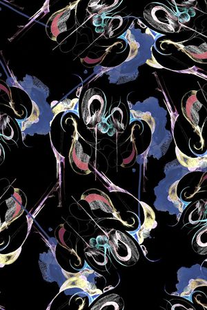 服装设计印花华亿平台图片