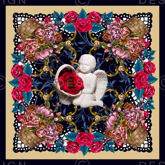 时尚潮流印花华亿平台图片