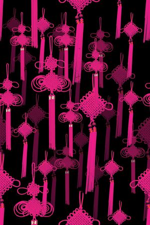 中国风印花华亿平台图片