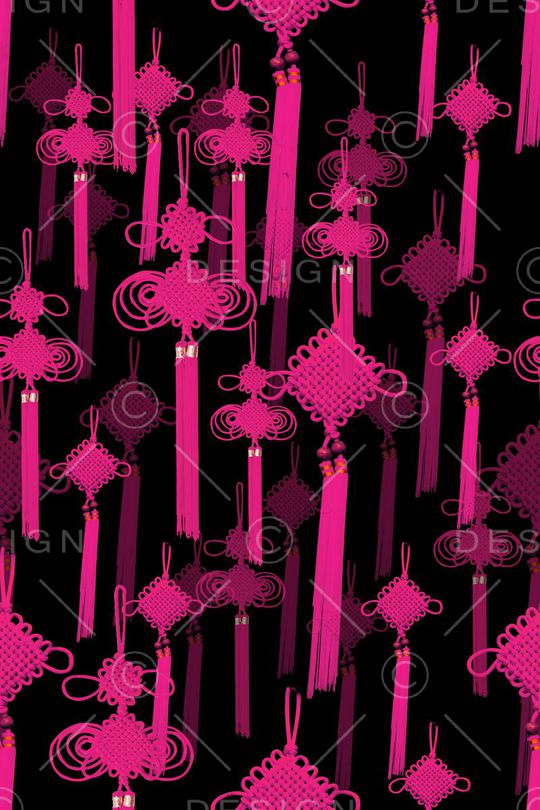 中国风印花华亿平台图片