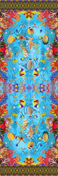 长巾印花华亿平台图片