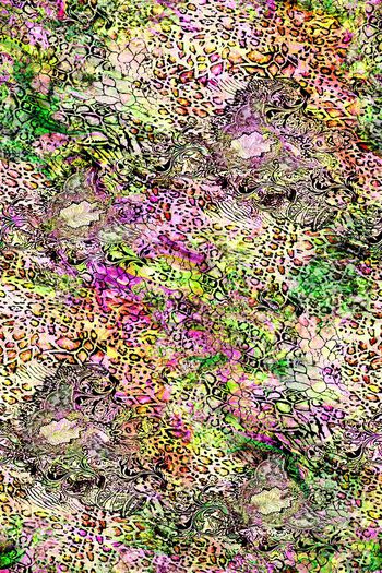 豹纹印花华亿平台图片