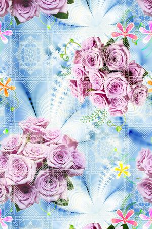 流行时尚印花华亿平台图片