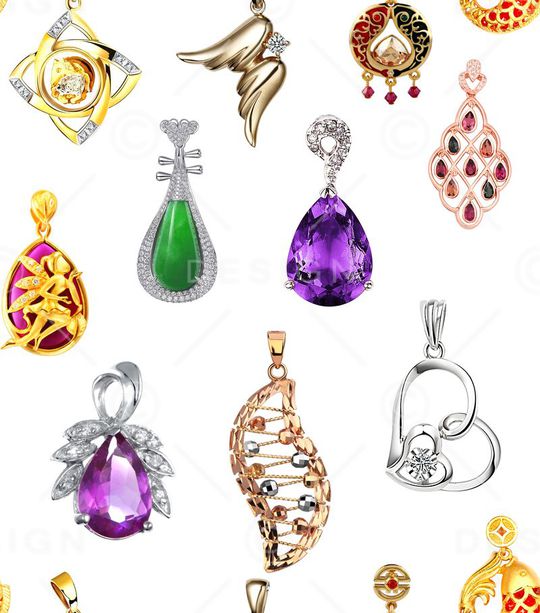 吊坠印花华亿平台图片