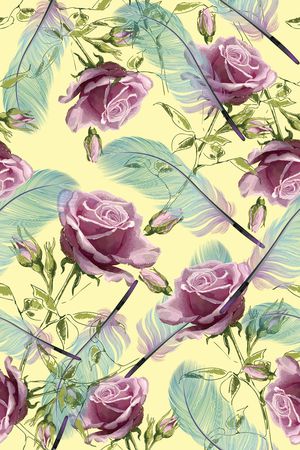 玫瑰印花华亿平台图片