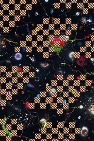 马赛克印花华亿平台图片