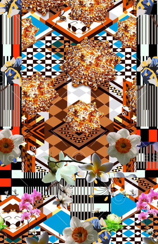 时尚印花华亿平台图片