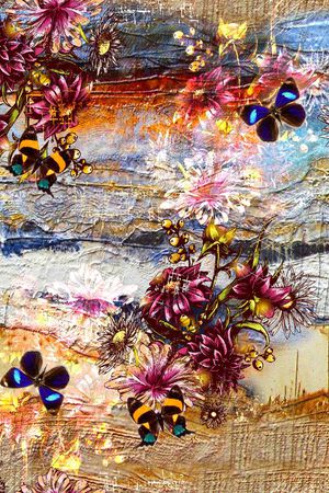 抽象印花华亿平台图片