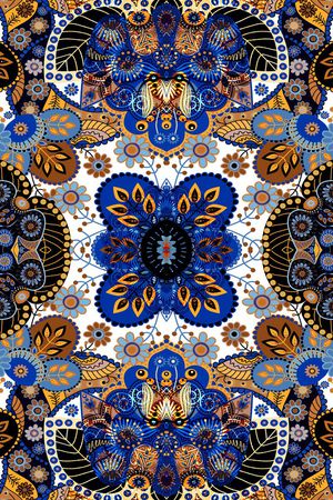 面料窗帘布印花华亿平台图片