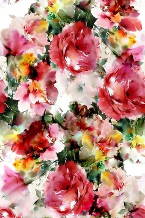 丝绸 真丝 棉布印花华亿平台图片