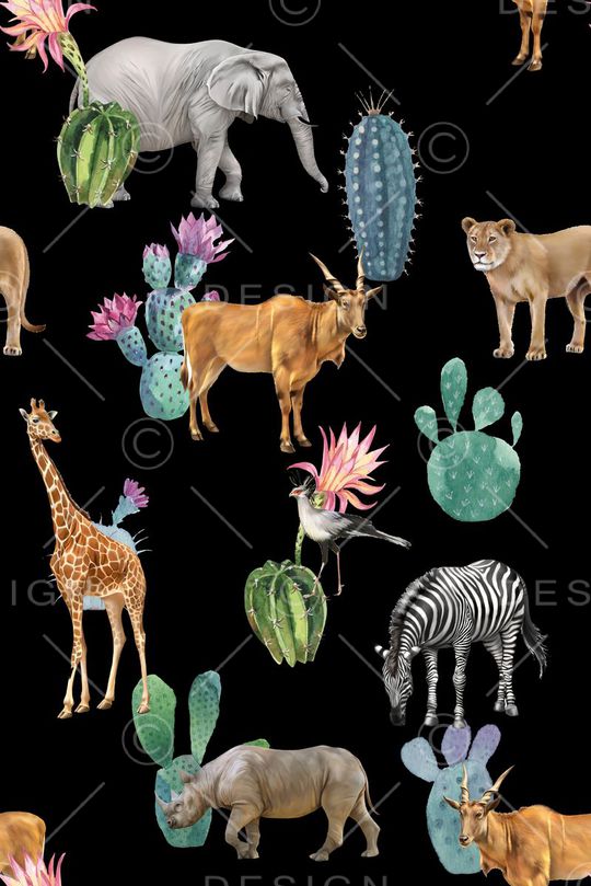 动物印花华亿平台图片