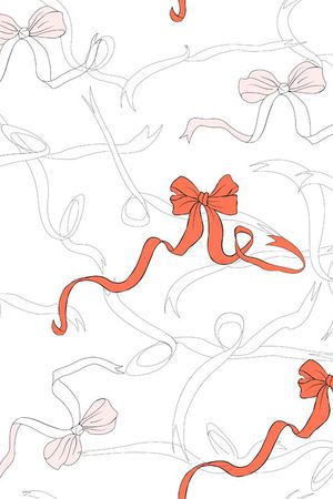 蝴蝶结印花华亿平台图片