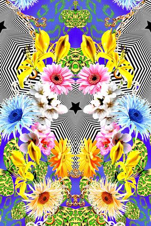 豹纹印花华亿平台图片