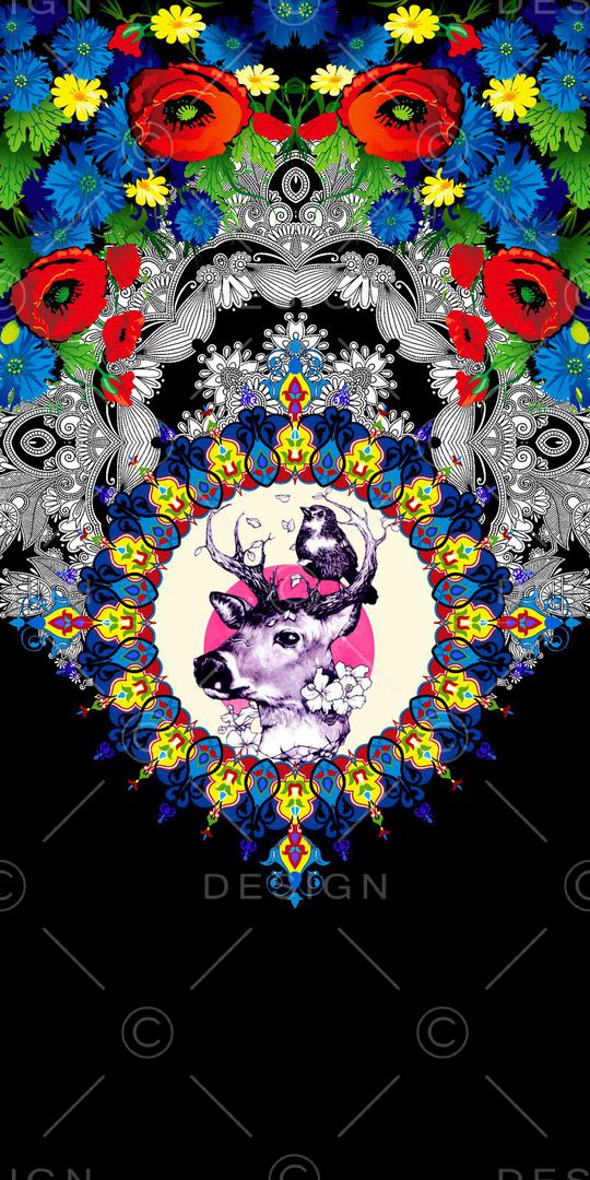 时尚 潮流印花华亿平台图片