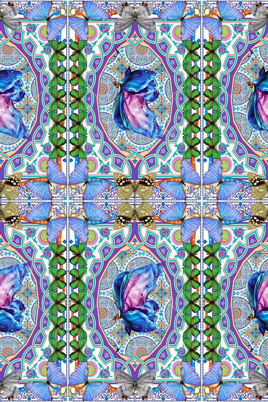 民族风印花华亿平台图片