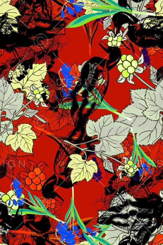 欧美时尚印花华亿平台图片