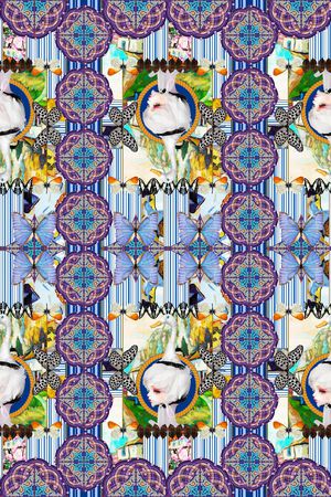 民族风印花华亿平台图片