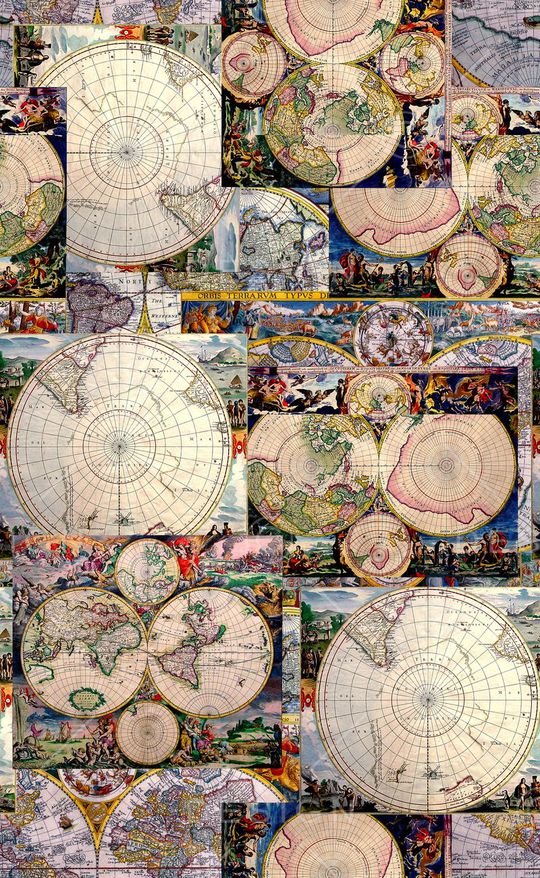 地图印花华亿平台图片