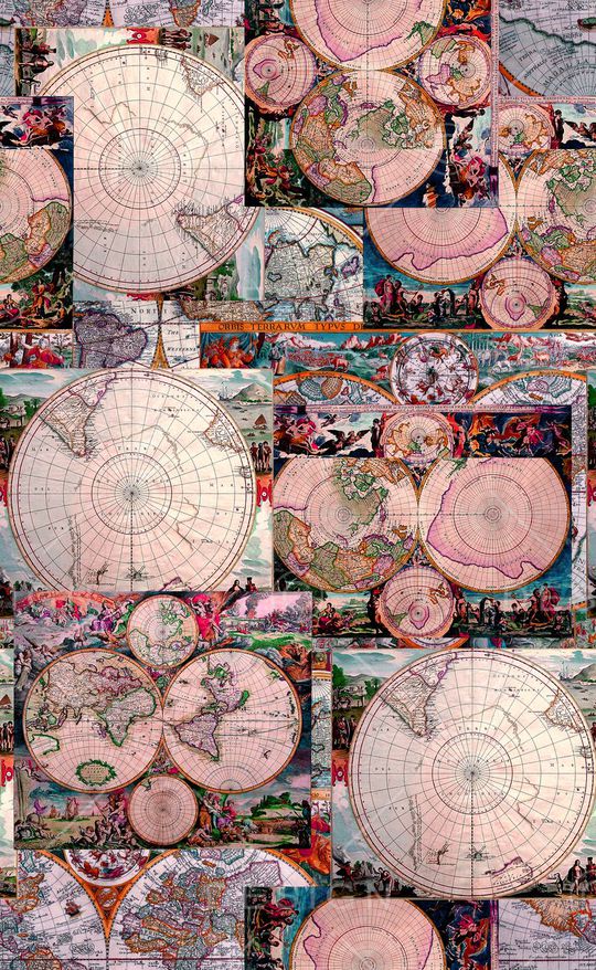 地图印花华亿平台图片