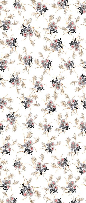 523972-手绘时尚麦穗印花