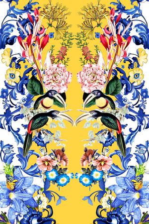 时尚印花华亿平台图片