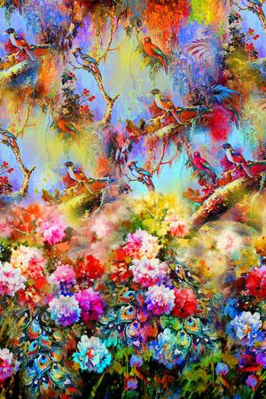 时尚印花华亿平台图片