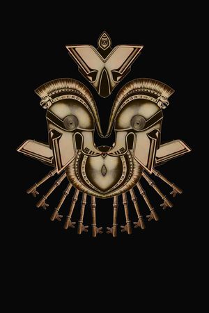 复古印花华亿平台图片