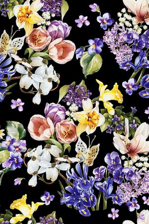 复古印花华亿平台图片