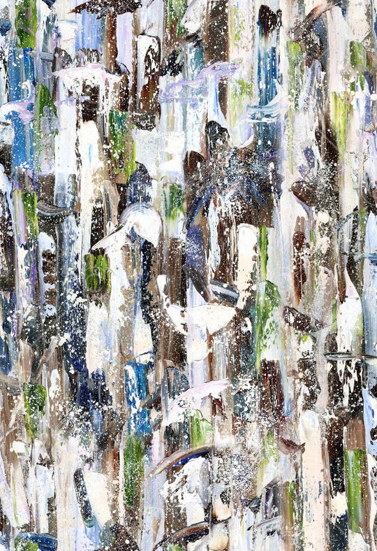 抽象印花华亿平台图片