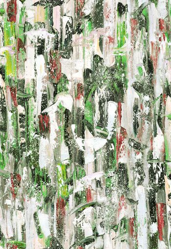 524106-抽象 手绘油画笔刷 泼墨 服装 家