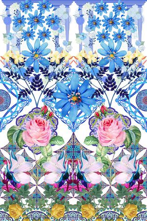 MAX-定位欧美民族风印花华亿平台图片