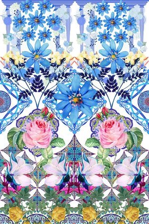 MAX-定位欧美民族风印花华亿平台图片