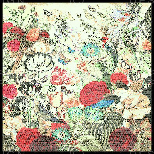 花鸟 动物印花华亿平台图片