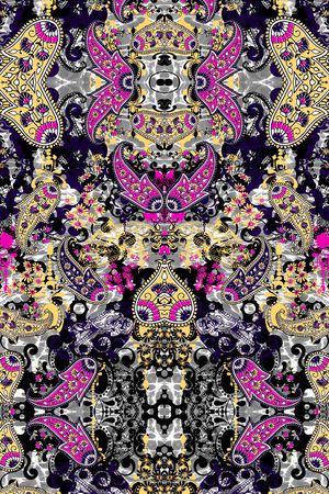 民族风印花华亿平台图片