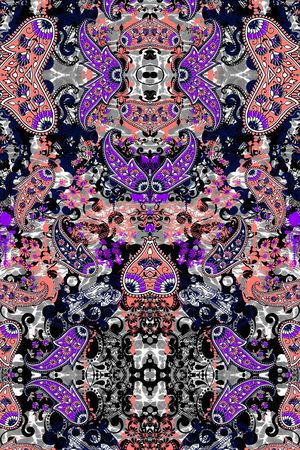 民族风印花华亿平台图片