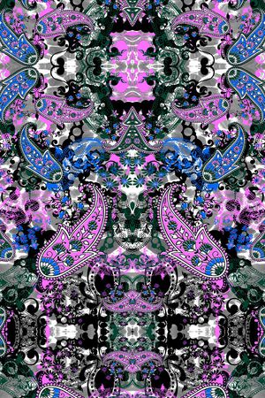 民族风印花华亿平台图片