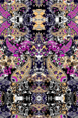 民族风印花华亿平台图片