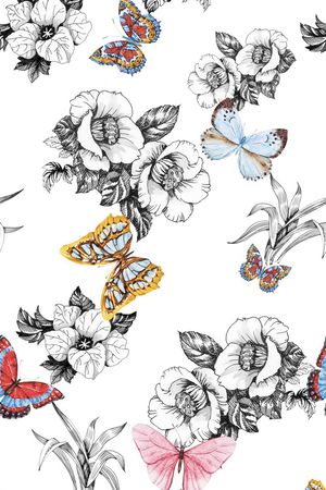 黑白印花华亿平台图片