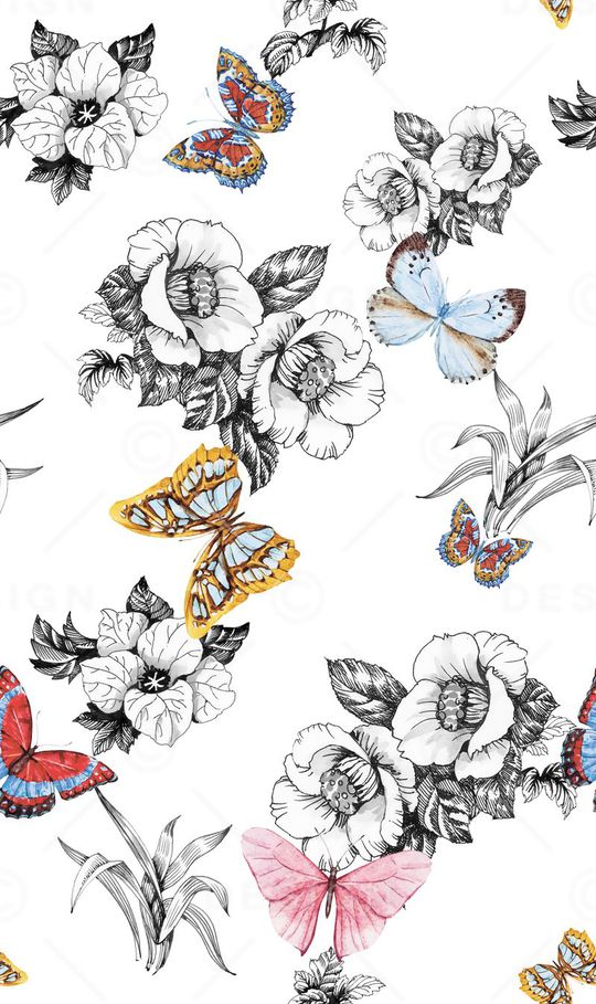 黑白印花华亿平台图片