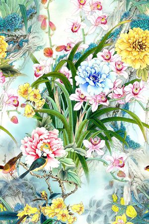 国画印花华亿平台图片