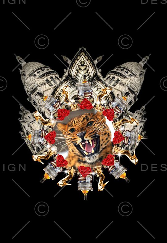 个性时尚印花华亿平台图片