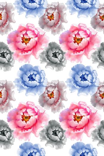 524454-原创手绘花卉