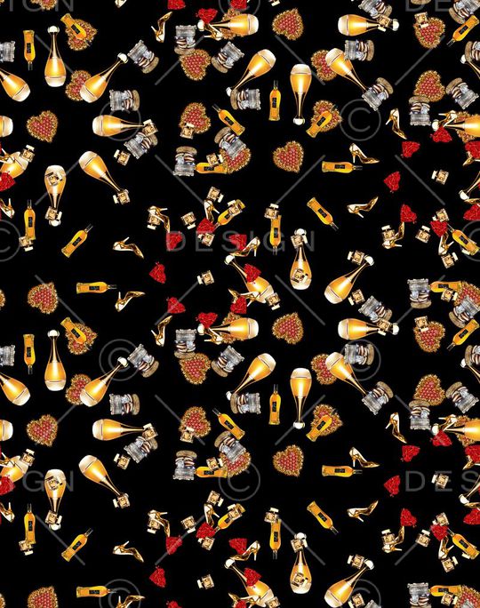 潮流时尚印花华亿平台图片