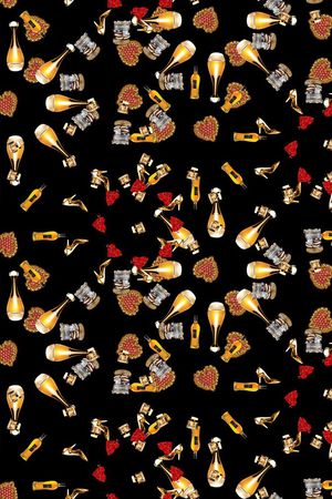 潮流时尚印花华亿平台图片