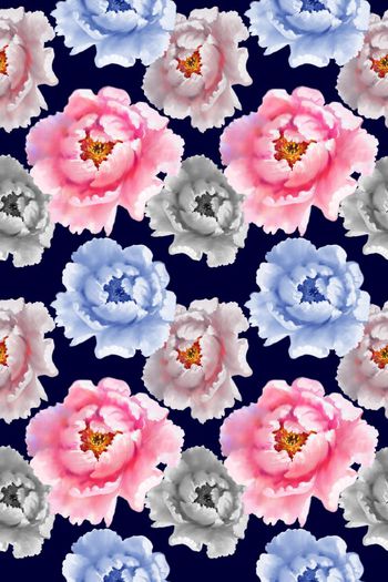 524475-原创手绘花卉