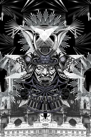 潮流时尚印花华亿平台图片